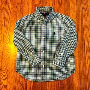 Ralph Lauren Button Down - 3T